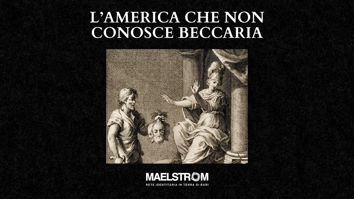 L'America che non conosce Beccaria