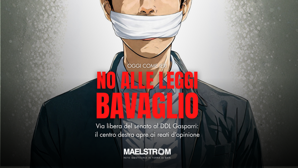 Oggi come ieri: NO alle leggi bavaglio!