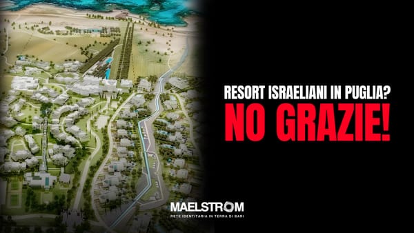 Resort Israeliani in Puglia?       
No, grazie!
