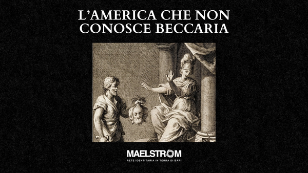 L'America che non conosce Beccaria